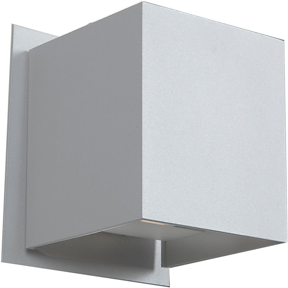 Curve - LED Outdoor Wall Light - White Finish