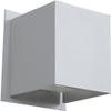Curve - LED Outdoor Wall Light - White Finish view 1