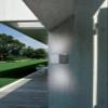 Curve - LED Outdoor Wall Light - White Finish view 2