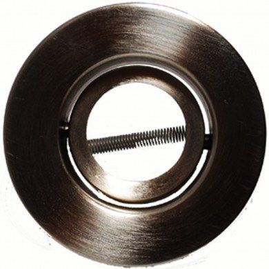 Ark Lighting ARLV4055G4-LED-SA LED Recessed Lighting Trim, 4" 2W Max Low Voltage Trim Pucklight w/Gimbal Ring - Satin Aluminum