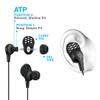 JLab JBuds Pro Signature Earbuds, Titanium 10mm Drivers, Music Controls, Universal Mic, Custom Fit with Cush Fins, Obsidian view 4
