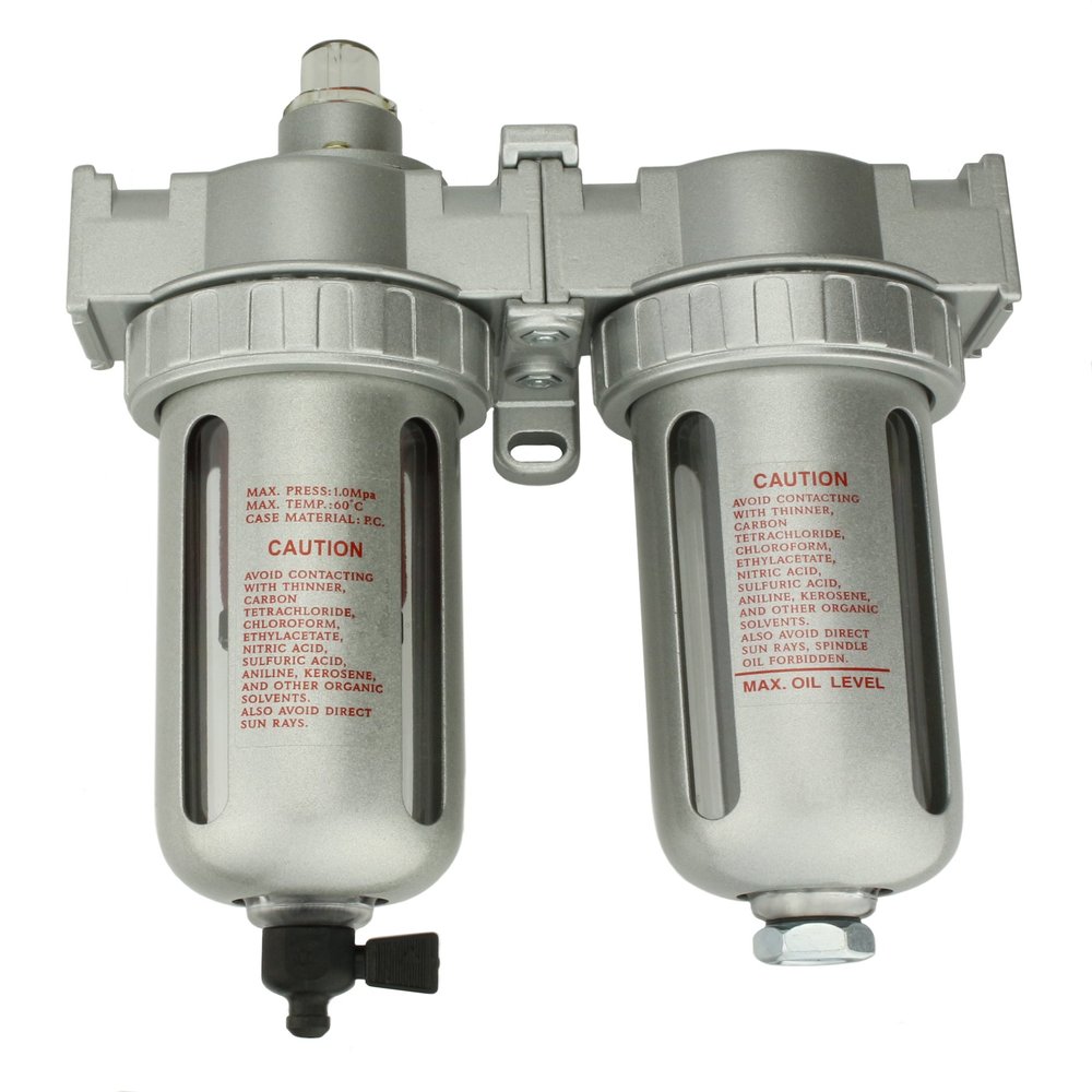 1/2" Compressed air in line filter & desiccant air dryer combination FLM12