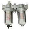 1/2" Compressed air in line filter & desiccant air dryer combination FLM12 view 1
