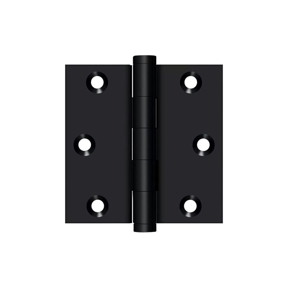 Deltana DSB319 Solid Brass 3-Inch x 3-Inch Square Hinge