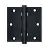 Deltana DSB35B19 Ball Bearings Solid Brass 3 1/2-Inch x 3 1/2-Inch Square Hinge view 1