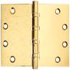 Deltana CSB4560BB Solid Brass 4 1/2-Inch x 6-Inch Square Corner Hinge view 1
