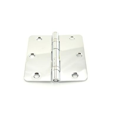 Deltana S35R4BB26 Ball Bearing Steel 3 1/2-Inch x 3 1/2-Inch x 1/4-Inch Radius Hinge