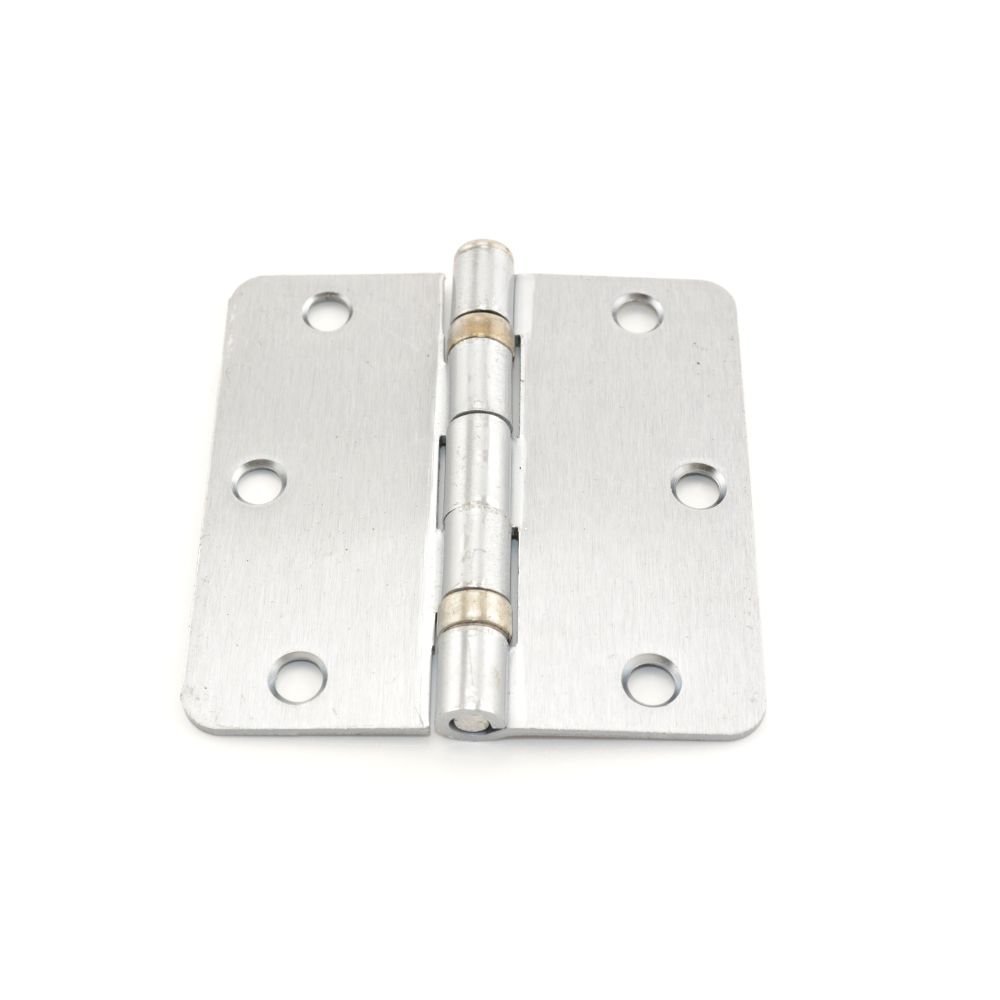 Deltana S35R4BB26D Ball Bearing Steel 3 1/2-Inch x 3 1/2-Inch x 1/4-Inch Radius Hinge