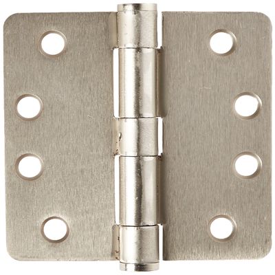 Deltana S44R4HDN15 HD Nrp Steel 4-Inch x 4-Inch x 1/4-Inch Radius Hinge