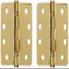 Deltana S44R4HDB3 HD Ball Bearings Steel 4-Inch x 4-Inch x 1/4-Inch Radius Hinge view 1