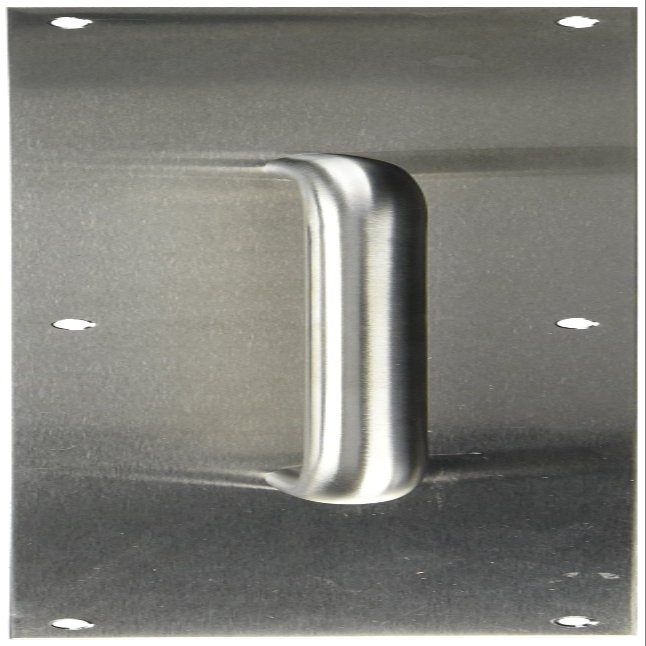Deltana PPH4016U32D 4-Inch x 16-Inch Stainless Steel Pull Plate with Handle