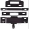 Deltana TC80U10B 1-5/8-Inch x 2-1/4-Inch Transom Catch Solid Brass view 1