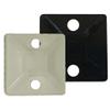 Morris 20394 Morris Products 20394 Self-Adhesive Tie Mount, 2 - #8 Screw Holes, 3/4" Width, 3/4" Length (Pack of 100), Natural view 2