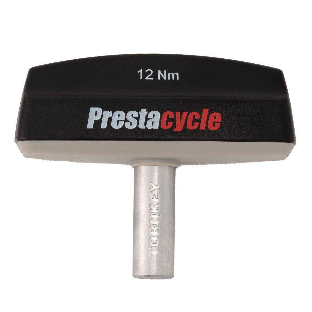 Prestacycle Pro TorqKeys 12Nm T-Handle Torque Limiting Tool  Torque Wrench Bit with Ergonomic Low-Profile Grip, Magnetic 1/4" Hex Bit Retention, Durable Zinc Shaft