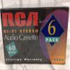 RCA Hi-fi Stereo 60 Minute Audio Cassettes view 1