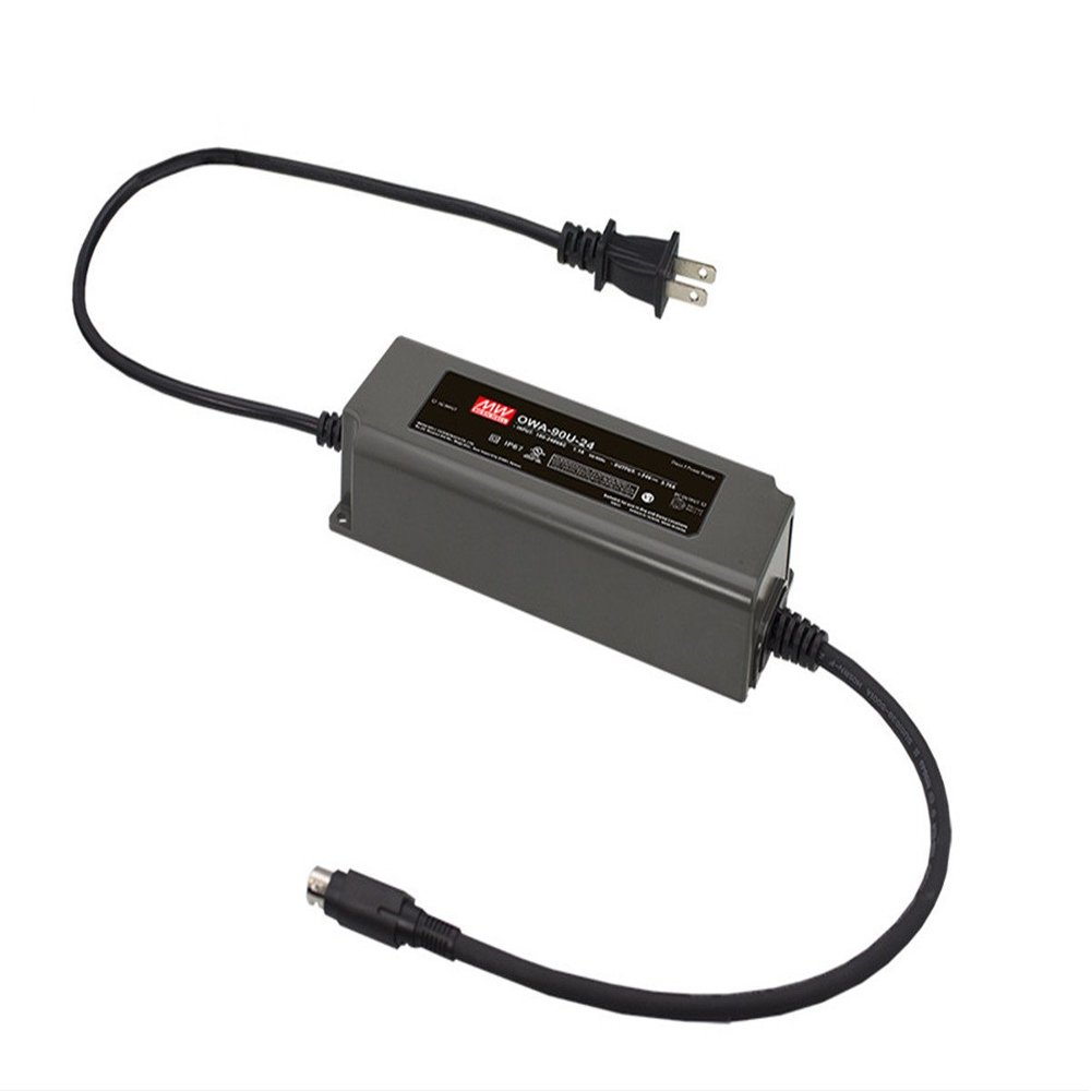 MW Mean Well OWA-90U-54 54V 1.67A 90.18W Single Output LED Moistureproof AC Adaptor