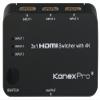 Kanex Pro SW-HD3X14K 3 x 1 HDMI Switcher with 4K view 1