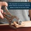 Weaver Leather Supply Chicago Screw Removal Tool, Steady Adjustable Rubberized Screw Gripper, Leathercraft Tool for Leather Belts, Holsters, and More view 3