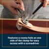Weaver Leather Supply Chicago Screw Removal Tool, Steady Adjustable Rubberized Screw Gripper, Leathercraft Tool for Leather Belts, Holsters, and More view 4