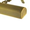 Antique Brass Cordless LED Picture Light 7 Wide with Remote Control and dimmer Switch view 3