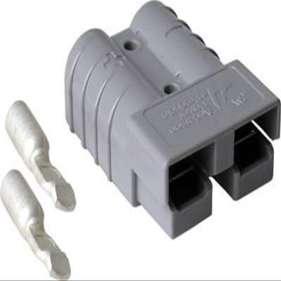 EZGO Gray Sb50 With 10-12G Contacts Charger Side Charger Plug Receptacle