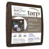 Kotap 12 x 20 Ft. All-Purpose Multi-Use Protection/Coverage 5-mil Poly Tarp, Reversible, Waterproof, Brown/Green, (TBG-1220) view 1