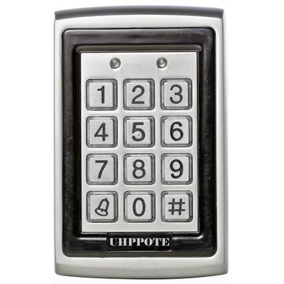 UHPPOTE 125Khz EM-ID Metal Case RFID Access Control Keypad with Back Light Support 500 User