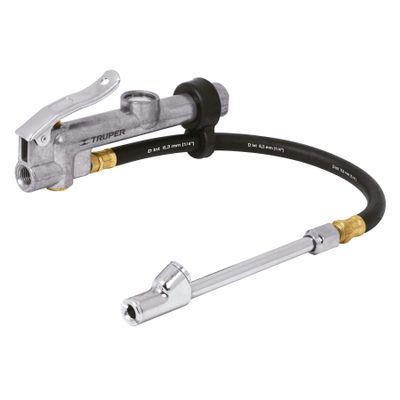 TRUPER INFCA Double inflator with metal gauge