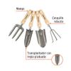 TRUPER JJ-4 4-Pc 6" Gardening Tool Set view 3