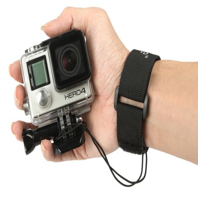 Pro Tether for GoPro Camera, Adjustable Camera Wrist Strap, Hand Strap and Safety Tether for Any Camera, Quick Release and Fit Black Teather by GOcase