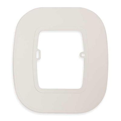 White-Rodgers Wall Plate for Thermostat, White, F61-2499