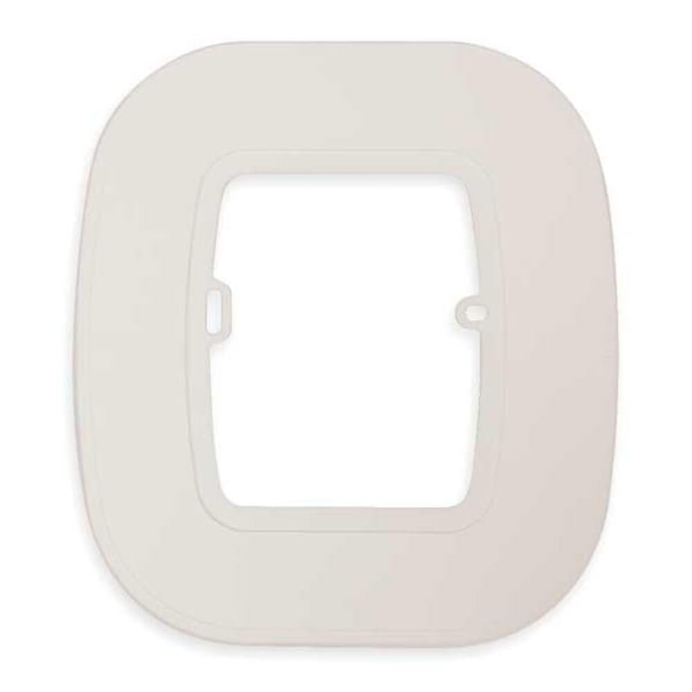 White-Rodgers Wall Plate for Thermostat, White, F61-2499