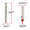 Flyshop 12Pcs 6mm, 1/4" Dia Diamond Coated Drill Bit Tile Ceramic Glass Hole Saws Drilling Holesaw Tool view 2