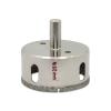 Flyshop Silver Tone Glass Cutting Diamond Hole Saw Tool 60mm, 2-3/8" Hole Diameter view 1