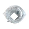 Leucos Recessed Low Voltage Light Devon Trim with Housing Clear Glass MR16 Crystal view 1