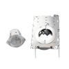Leucos Recessed Low Voltage Light Devon Trim with Housing Clear Glass MR16 Crystal view 4