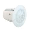 Leucos Recessed Low Voltage Light Polar Trim with Housing Frosted glass MR16 Satin White view 2