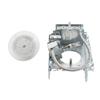 Leucos Recessed Low Voltage Light Polar Trim with Housing Frosted glass MR16 Satin White view 3
