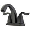 Dawn AB04 1273DBR 2-Hole, 2-Handle Centerset Lavatory Faucet for 4" Centers, Dark Brown Finished view 1