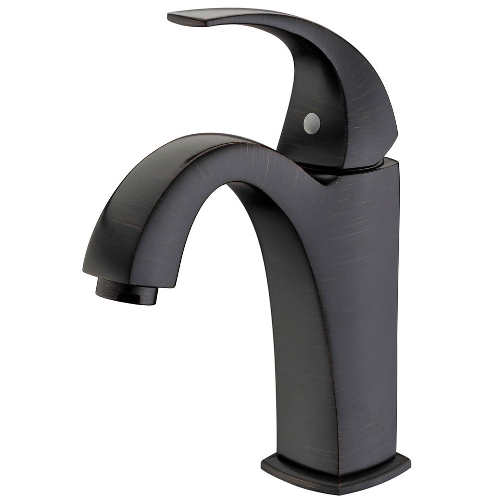 Dawn AB04 1275DBR Single-Lever Lavatory Faucet, Dark Brown Finished