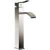 Dawn AB78 1158BN Single-Lever Square Tall Lavatory Faucet, Brushed Nickel view 1