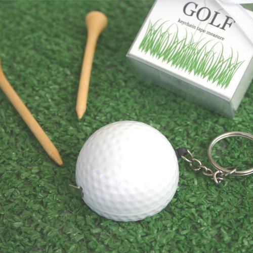 A Leisurely Game of Love Golf Ball Tape Measure