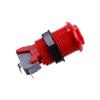 Reyann 6x Happ Type Standard Arcade Push Button - Red - With Microswitch view 2