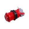 Reyann 6x Happ Type Standard Arcade Push Button - Red - With Microswitch view 3