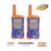 NERF 10 Mile Walkie Talkies Set 37756 | Delivers Transmission with 10 Mile Communication Range, Flexible Safety Antenna & Morse Code with On/Off Switch (Orange & Black) view 2
