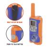 NERF 10 Mile Walkie Talkies Set 37756 | Delivers Transmission with 10 Mile Communication Range, Flexible Safety Antenna & Morse Code with On/Off Switch (Orange & Black) view 3