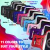 TRIBE Running Phone Holder Armband. iPhone & Galaxy Cell Phone Sports Arm Bands for Women, Men, Runners, Jogging, Walking, Exercise & Gym Workout. Fits All Smartphones. Adjustable Strap, CC/Key Pocket view 2