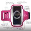 TRIBE Running Phone Holder Armband. iPhone & Galaxy Cell Phone Sports Arm Bands for Women, Men, Runners, Jogging, Walking, Exercise & Gym Workout. Fits All Smartphones. Adjustable Strap, CC/Key Pocket view 3