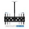 Mount-It! Ceiling TV Mount for 4290 Inch TVs  Full Motion Swivel, Tilt & Height Adjustable TV Bracket, 220 lb Capacity, VESA 800x400, Sloped Ceilings, Corners  Home & Commercial Use view 4