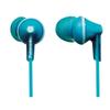 Panasonic RP-HJE125-Z Wired Earphones, Turquoise view 1